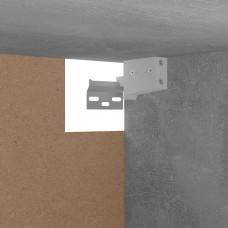 Skapis, betona pelēks, 100x32,5x35 cm, skaidu plāksne