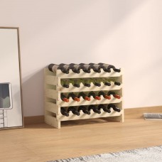 Vīna pudeļu plaukts, 65x29x46 cm, priedes masīvkoks