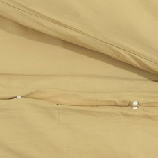 Gultasveļas komplekts, pelēkbrūns, 200x200 cm, kokvilna