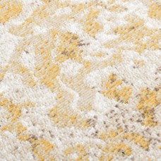 Āra paklājs, plakani austs, 80x250 cm, dzeltens