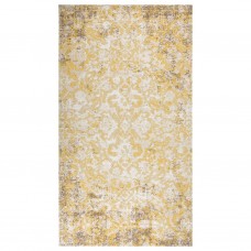 Āra paklājs, plakani austs, 115x170 cm, dzeltens