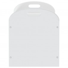 Bērnu sols ar kasti, balts, 62x40x46,5 cm, mdf