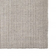 Paklājs, dabīgs sizals, 80x250 cm, smilšu krāsa