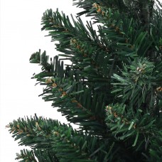 Mākslīgā ziemassvētku egle ar statīvu, zaļa, 60 cm, pvc