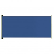 Izvelkama sānu markīze, 140x300 cm, zila