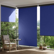 Balkona sānu markīze, zila, 145x250 cm