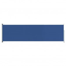 Izvelkama sānu markīze, 180x600 cm, zila