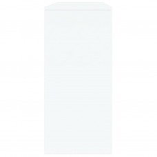 Konsoles galdiņš, balts, 100x35x76,5 cm, inženierijas koks