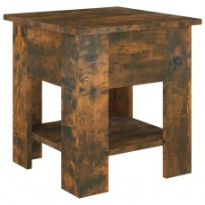 Kafijas galdiņš, ozolkoka krāsa, 40x40x42 cm, inženierijas koks