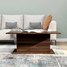 Kafijas galdiņš, ozolkoka krāsa, 102x55,5x40 cm, skaidu plāksne