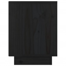 Naktsgaldiņi, 2 gab., melni, 40x30x40 cm, priedes masīvkoks
