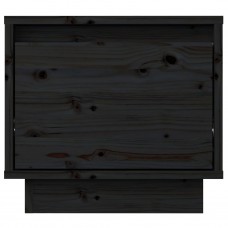 Naktsgaldiņš, melns, 35x34x32 cm, priedes masīvkoks