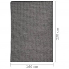 Āra paklājs, 160x230 cm, pelēks