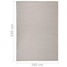 Āra paklājs, 160x230 cm, pelēkbrūns