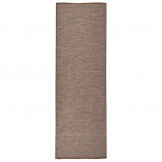 Āra paklājs, 80x250 cm, brūns