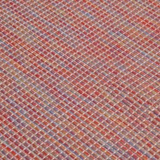 Āra paklājs, 140x200 cm, sarkans
