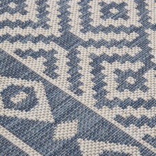 Āra paklājs, 80x150 cm, zilas svītras