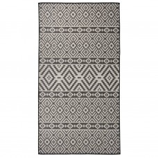 Āra paklājs, 80x150 cm, melnas svītras