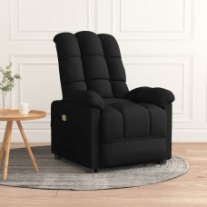 Masāžas krēsls, melns audums