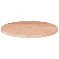 Apaļa galda virsma, ø30x1,5 cm, neapstrādāts ozola masīvkoks