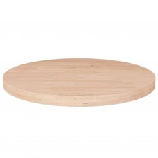 Apaļa galda virsma, ø50x2,5 cm, neapstrādāts ozola masīvkoks