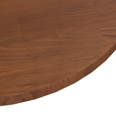 Apaļa galda virsma, tumši brūna, ø40x1,5 cm, ozola masīvkoks