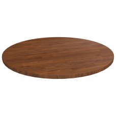 Apaļa galda virsma, tumši brūna, ø50x1,5 cm, ozola masīvkoks