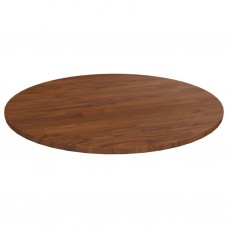 Apaļa galda virsma, tumši brūna, ø60x1,5 cm, ozola masīvkoks