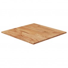 Kvadrātveida galda virsma, brūna, 40x40x1,5 cm, ozola masīvkoks