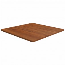 Kvadrātveida galda virsma, brūna, 60x60x1,5 cm, ozola masīvkoks