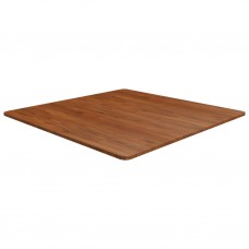 Kvadrātveida galda virsma, brūna, 90x90x1,5 cm, ozola masīvkoks