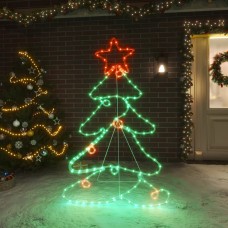 Ziemassvētku eglītes figūra, 144 led, 88x56 cm