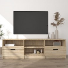 Tv skapītis, ozolkoka krāsa, 150x33,5x45 cm, inženierijas koks