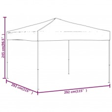 Svinību nojume, saliekama, balta, 3x3 m