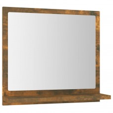 Vannasistabas spogulis, ozola, 40x10,5x37 cm, inženierijas koks