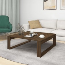Kafijas galdiņš, ozola krāsa, 100x100x35 cm, inženierijas koks