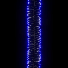 Led lampiņu virtene ar 1000 led, zila, 11 m, pvc