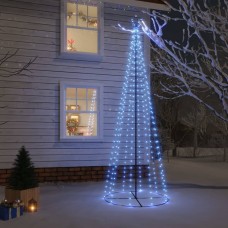 Ziemassvētku egle, 310 zilas led lampiņas, 100x300 cm