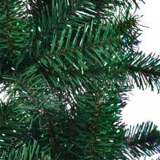 Mākslīgā ziemassvētku egle, zaigojoši zaru gali, zaļa, 180 cm