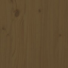 Gultas rāmis, priedes masīvkoks, 200x200 cm, medus brūns