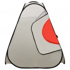 Rotaļu telts ar 250 bumbām, ziloņa forma, 174x86x101 cm, pelēka