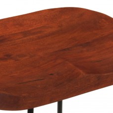 Gavin bāra krēsli, 2 gab., 50x40x78 cm, mango masīvkoks