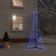 Ziemassvētku egle, 200 zilas led lampiņas, 70x180 cm