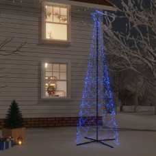 Ziemassvētku egle, 500 zilas led lampiņas, 100x300 cm