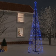 Ziemassvētku egle, 3000 zilas led lampiņas, 230x800 cm
