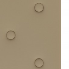 Sienas paneļi, 12 gab., kapučīno krāsa, 60x30 cm, mākslīgā āda