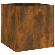 Puķu kaste, ozolkoka krāsa, 40x40x40 cm, inženierijas koks