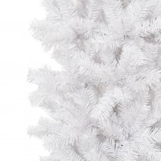 Ziemassvētku arka ar skujām, balta, 240 cm