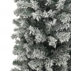 Ziemassvētku arka ar skujām, sniegota, 240 cm