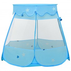 Rotaļu telts, zila, 102x102x82 cm